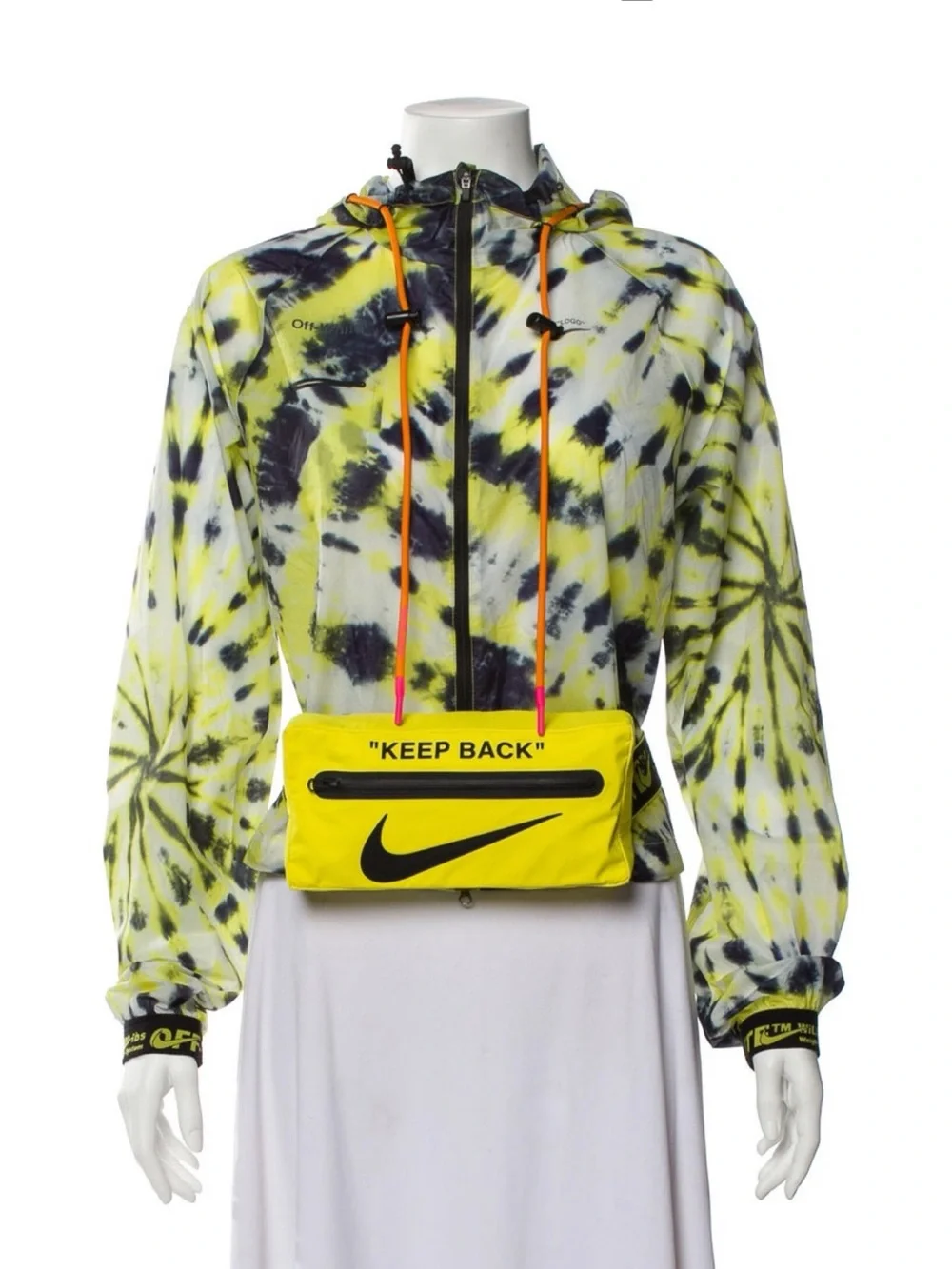 Off-White x Nike Yellow 'Keep Back' belt bag